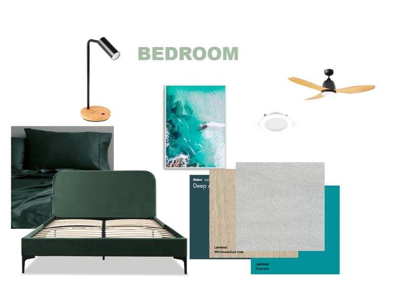 AQUA THEM BEDROOM Mood Board by pauldavid on Style Sourcebook