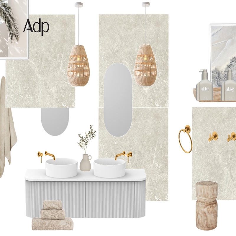 HAAUS Inspired Modern Coastal | Ultra White Waverley & Soul Groove Tapware Mood Board by rahilrostami on Style Sourcebook