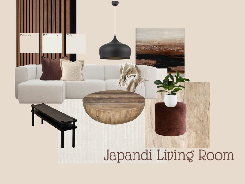 Japandi Room Design Mood Board Mood Board by Embellish Interiors on Style Sourcebook