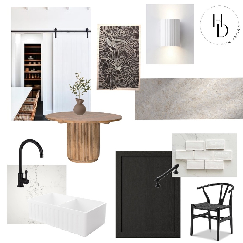 Farmhouse Kitchen Mood Board by Heim Design on Style Sourcebook