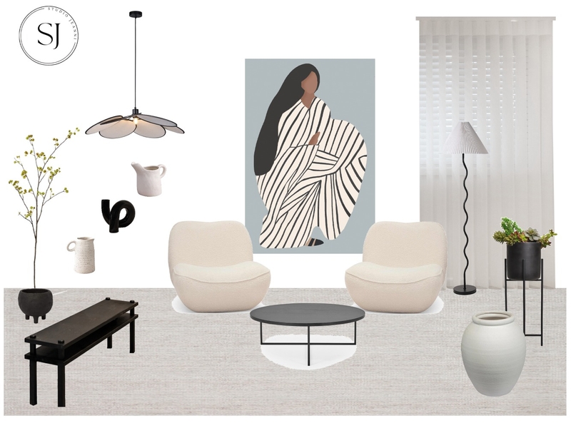 "Inspired By" Mood Board by Studio mooj on Style Sourcebook