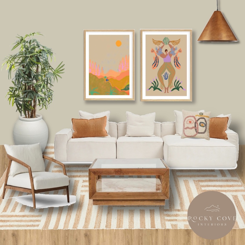 Artistic minimal lounge Mood Board by Rocky Cove Interiors on Style Sourcebook