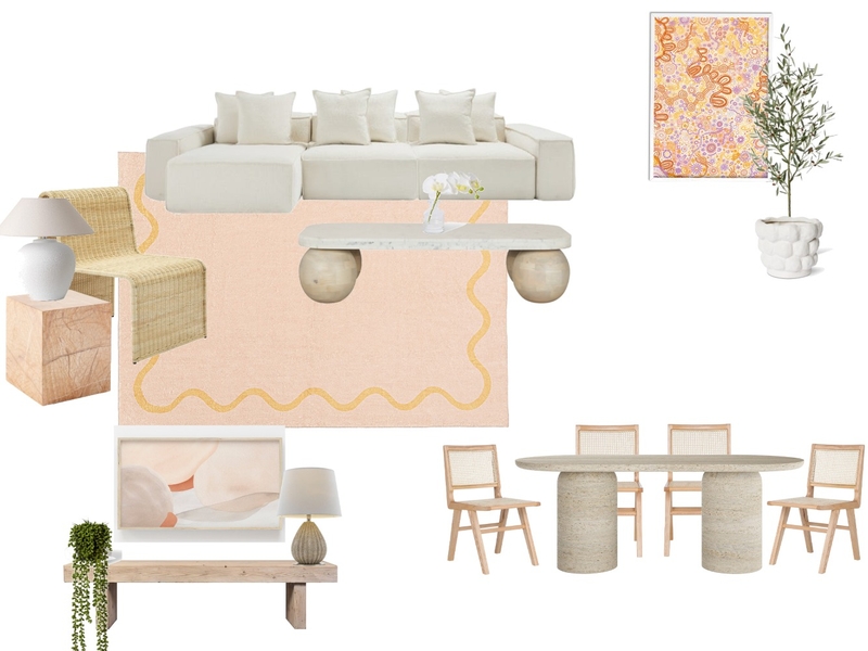 AirBnb Living Room Mood Board by IrinaConstable on Style Sourcebook