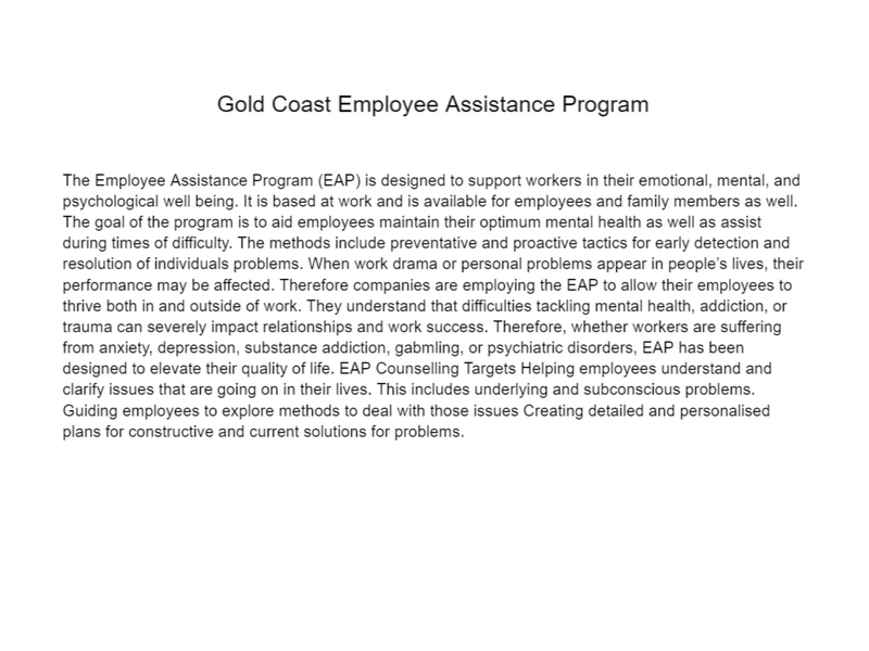 Gold Coast Employee Assistance Program Mood Board by Gold Coast Employee Assistance Program on Style Sourcebook