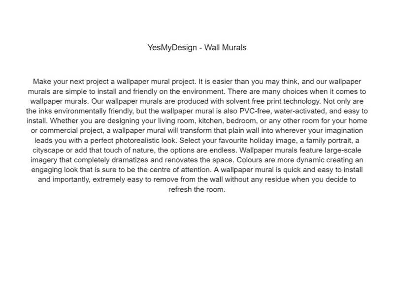 YesMyDesign - Wall Murals Mood Board by YesMyDesign - Wall Murals on Style Sourcebook