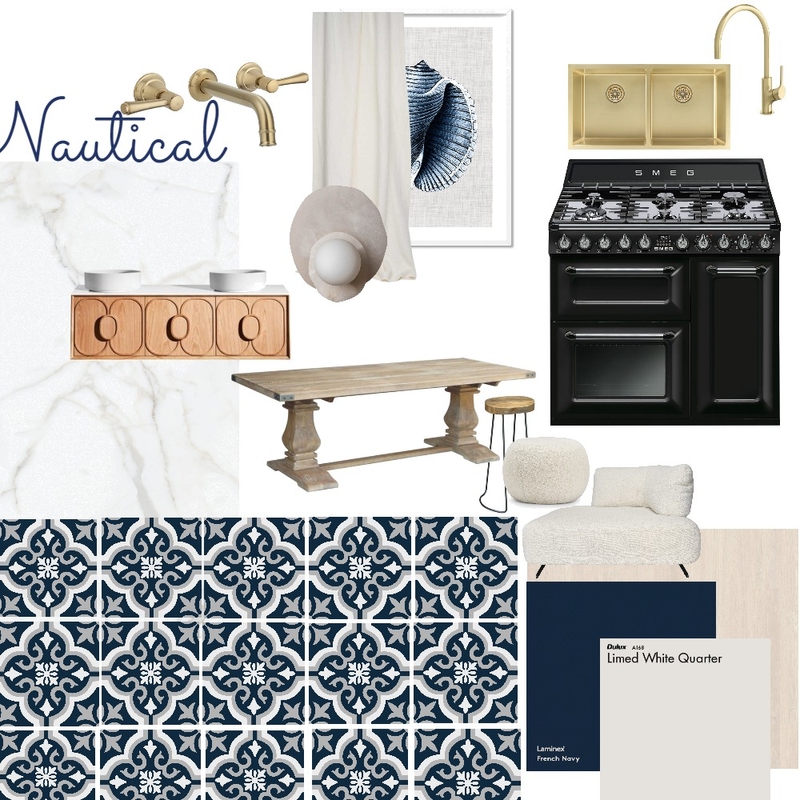 Nautical Mood Board by Design By Cleo Interiors on Style Sourcebook