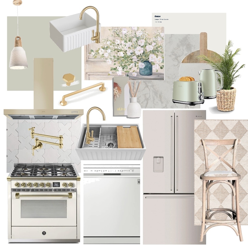 Farmhouse Chelsea Kitchen Mood Board by Alyssa Coelho on Style Sourcebook
