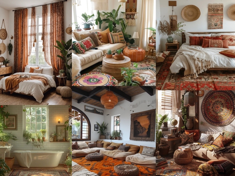 bohemian interior inspo board Mood Board by brianna sardinha on Style Sourcebook