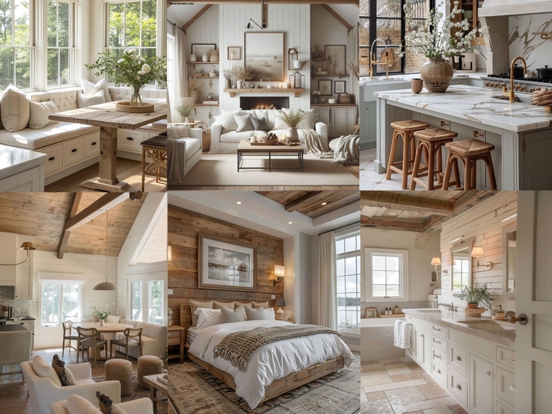 modern farmhouse interior inspo board Mood Board by brianna sardinha on Style Sourcebook