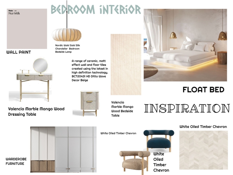 BEDROOM Mood Board by desiisaku on Style Sourcebook