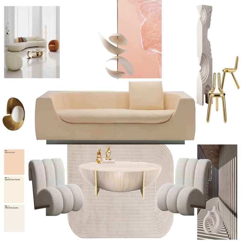 Peach minimalism Mood Board by Anneke Nomura on Style Sourcebook
