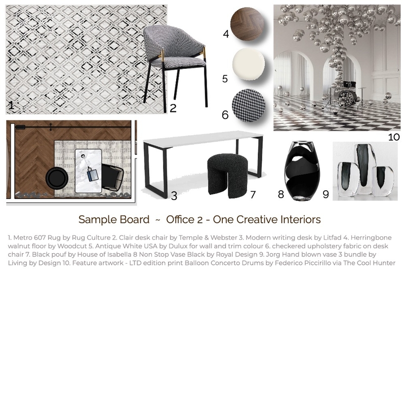 MOD 12 sample board Office 2 Mood Board by ONE CREATIVE on Style Sourcebook