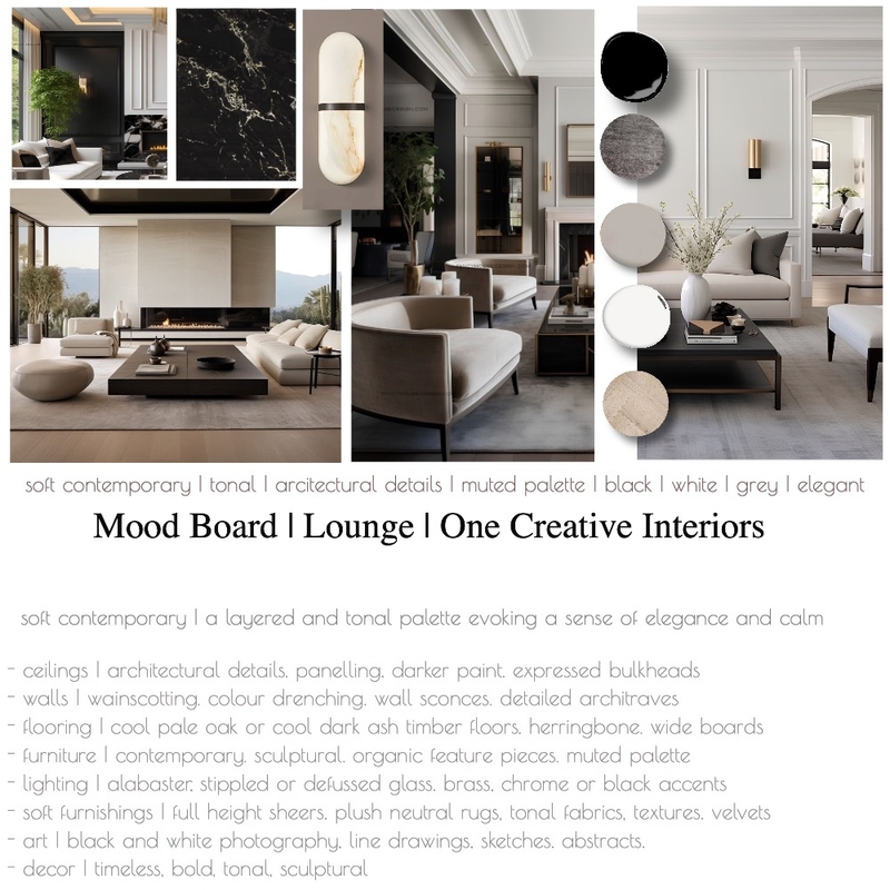 Mood Board - Lounge 3 NE Mood Board by ONE CREATIVE on Style Sourcebook