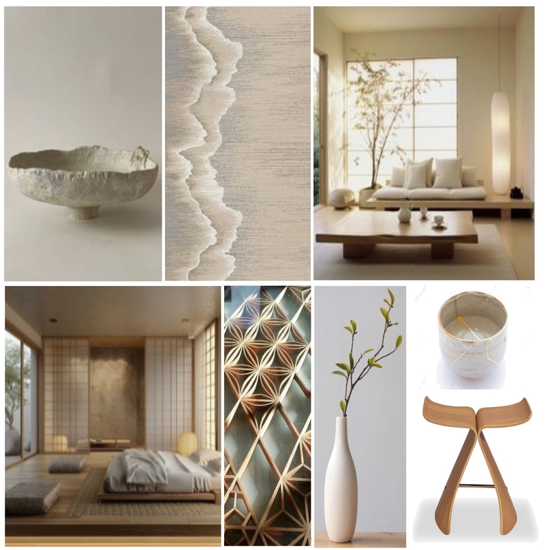 SOFT JAPANESE DESIGN STYLE BOARD Mood Board by Anneke Nomura on Style Sourcebook