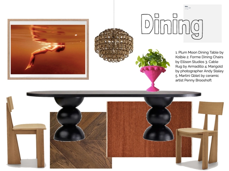 Dining Mood Board by Milly Jennings on Style Sourcebook