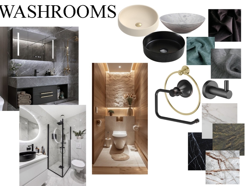 WASHROOM Mood Board by wakaba geogrena on Style Sourcebook