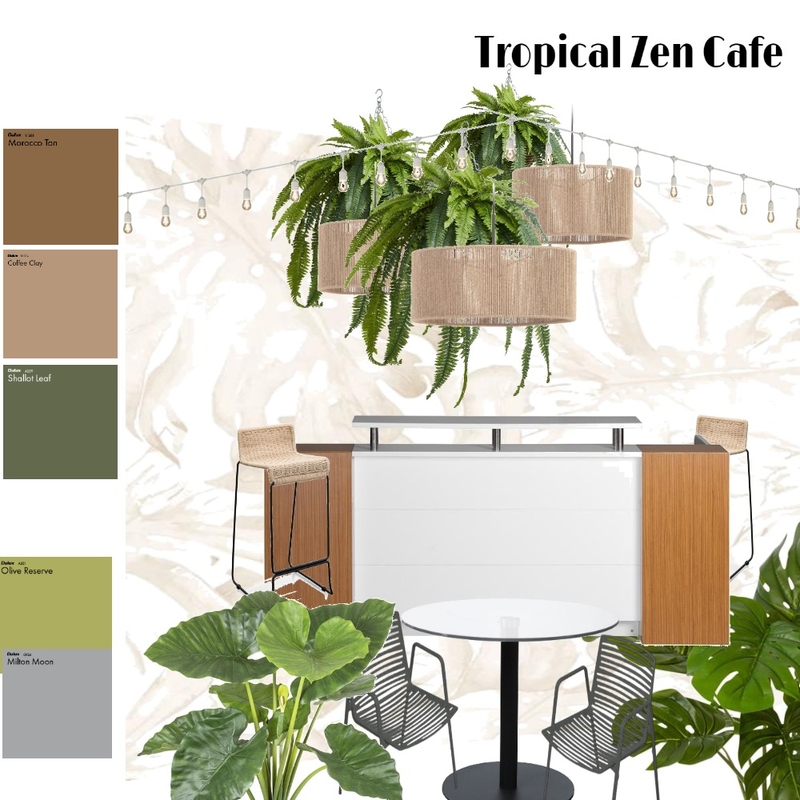 Tropical Zen Cafe Mood Board by beyondblueprints.dvo on Style Sourcebook
