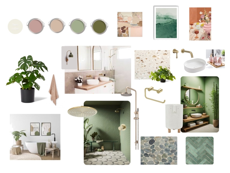 Bathroom Contemporary Mood Board by Mega on Style Sourcebook