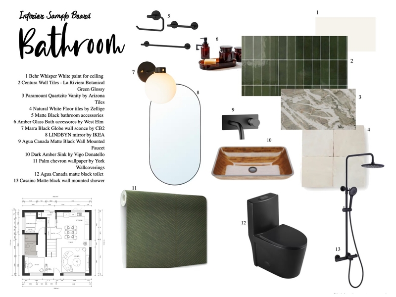 Bathroom IDI Mood Board by mariaclaramontes on Style Sourcebook