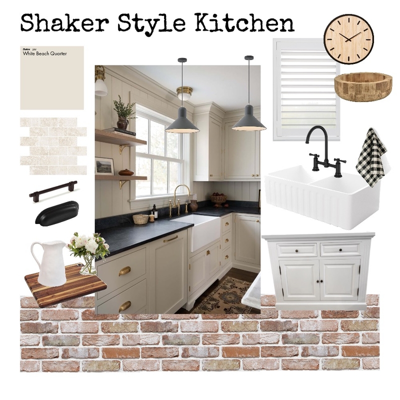 Shaker Style Kitchen Mood Board by Ladybird on Style Sourcebook