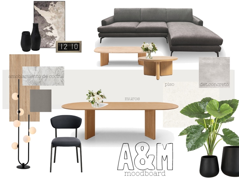 A&M Mood Board by KIMEY FONTANA on Style Sourcebook