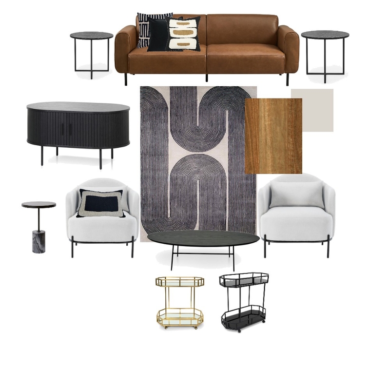 Galston- entry living area Mood Board by Azul home on Style Sourcebook