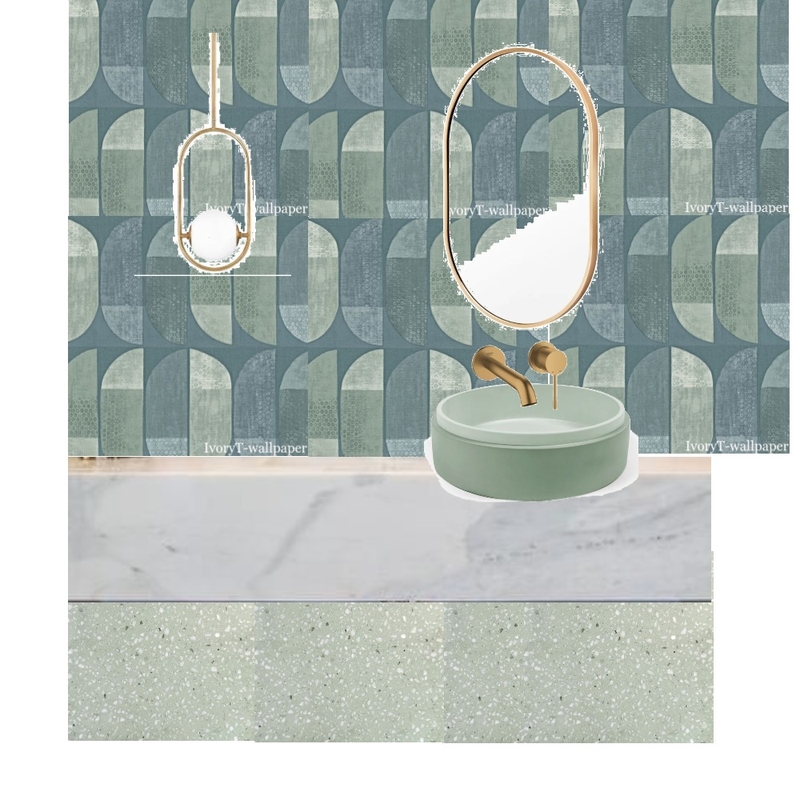 Powder Room Mood Board by Annabelle W on Style Sourcebook