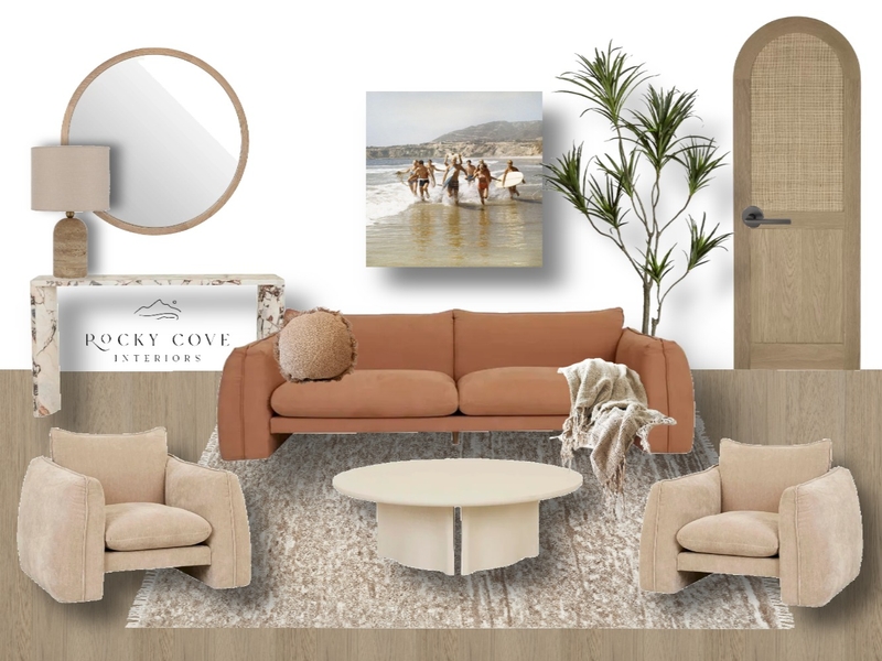 Warm contemporary lounge Mood Board by Rocky Cove Interiors on Style Sourcebook