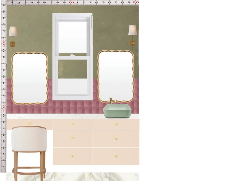 Ensuite Scale Design Interior Design Mood Board by dl2407