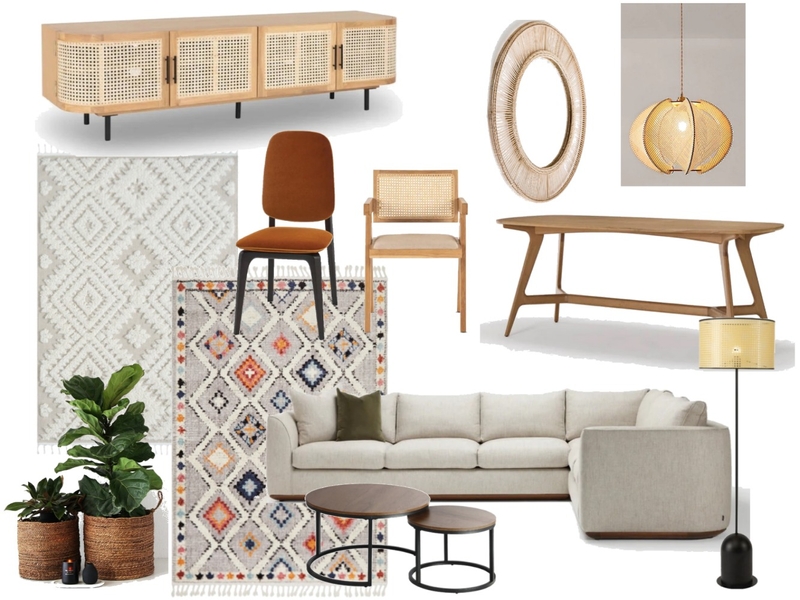 final Interior Design Mood Board by carolinalaloca