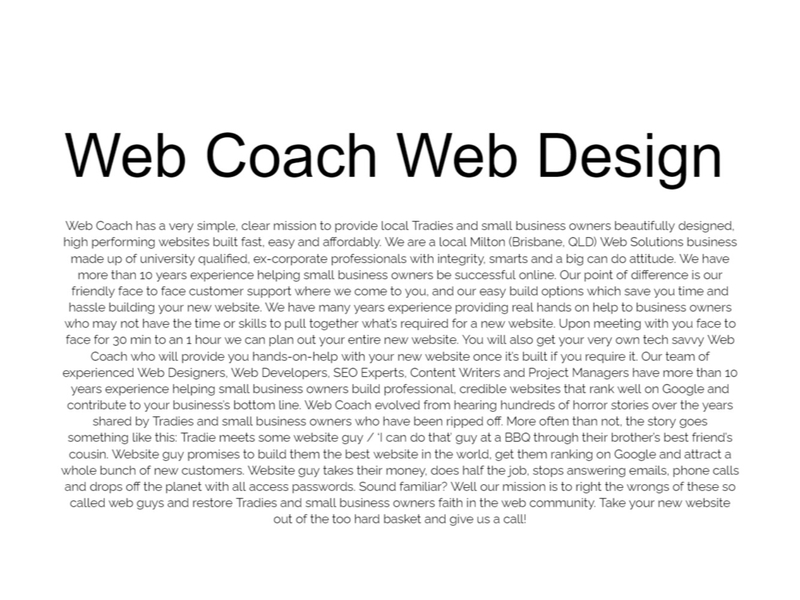 Web Coach Web Design Mood Board by Web Coach Web Design on Style Sourcebook