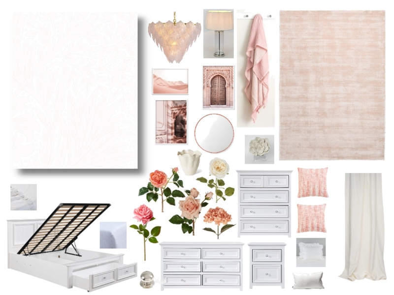Coral House Bedroom Mood Board by Sterlingrose on Style Sourcebook