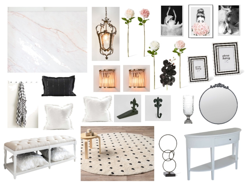 Coral House Entry Hall Mood Board by Sterlingrose on Style Sourcebook