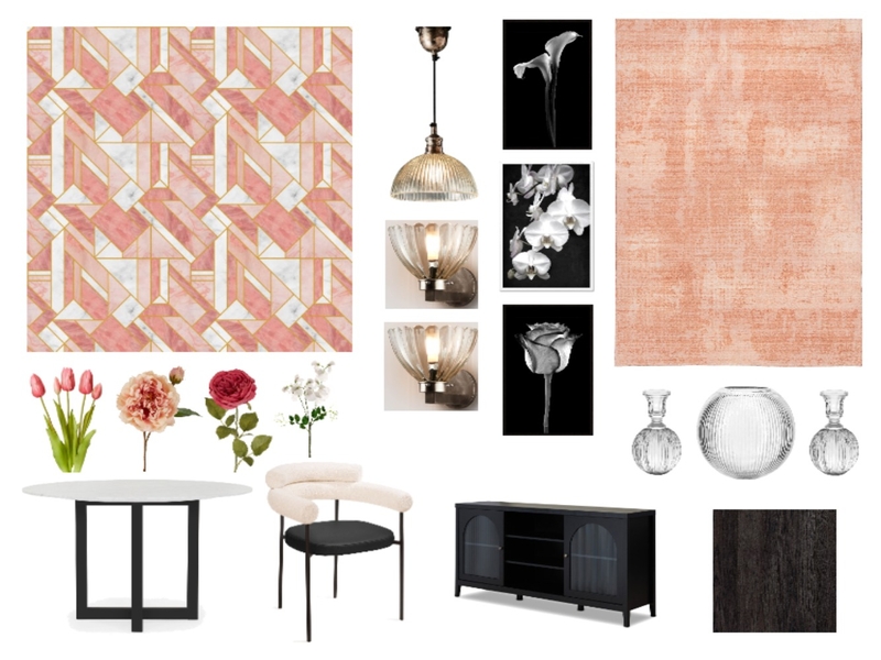 Coral House Dining Room Mood Board by Sterlingrose on Style Sourcebook