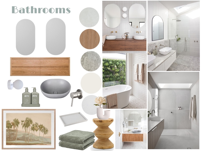 Bathrooms Mood Board by Sage & Cove Interiors on Style Sourcebook