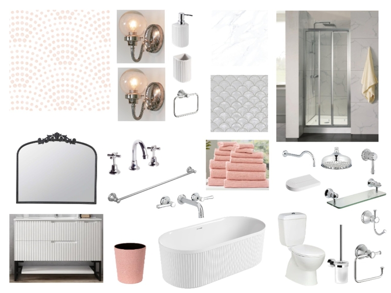 Coral House Bathroom Mood Board by Sterlingrose on Style Sourcebook