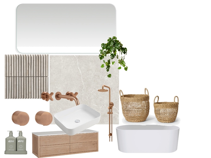 Bathroom - copper Mood Board by Gorjess on Style Sourcebook