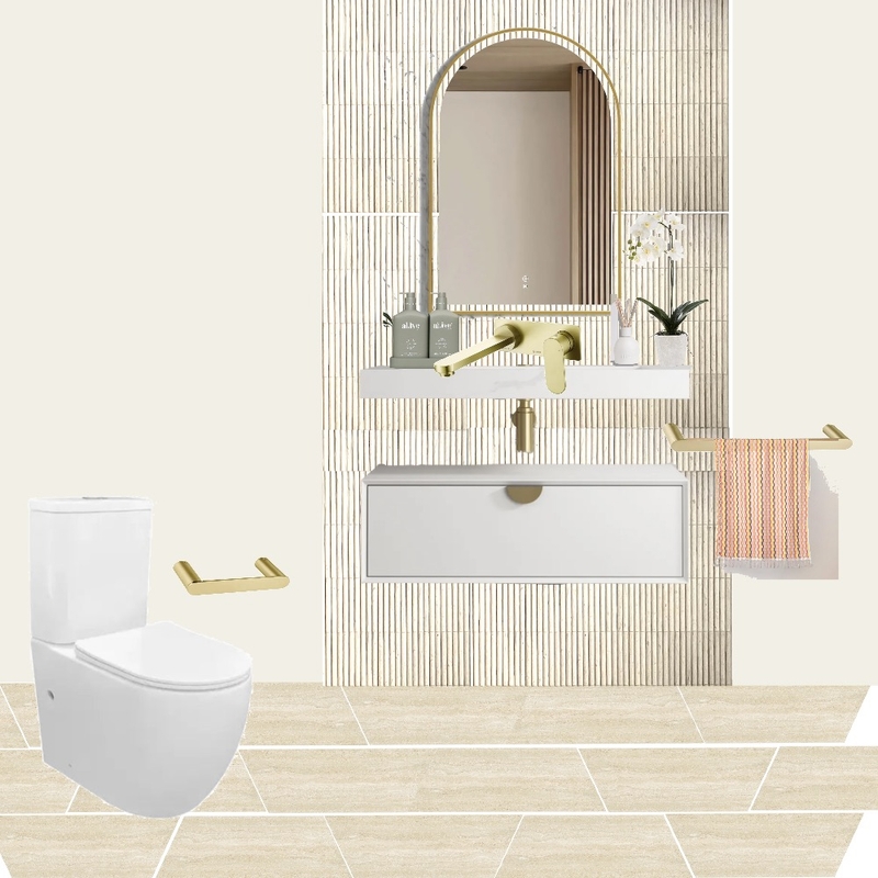 Otti Moonlight Vanity Bathroom with Beaumont Tiles Mood Board by Velda on Style Sourcebook