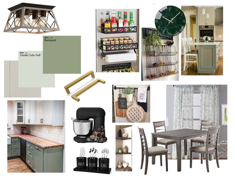 535 E State Street Kitchen Interior Design Mood Board by bai12345