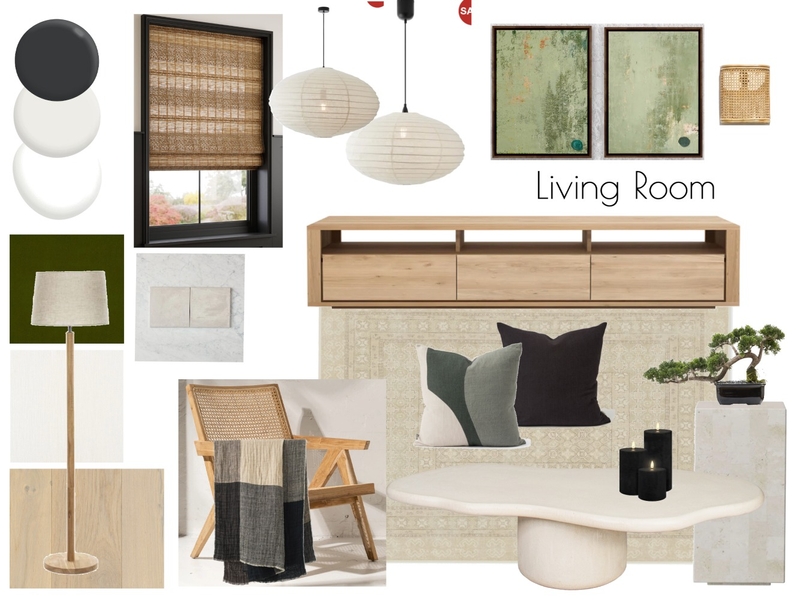 Room 2 - Sample Board Mood Board by Christine Interior Designer on Style Sourcebook