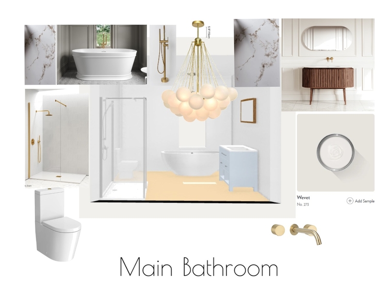 Main Bathroom Mood Board by kerrie1486@gmail.cResourcesom on Style Sourcebook