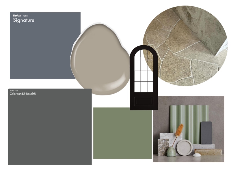 Stafford St Rear Exterior Mood Board by klkbarber on Style Sourcebook