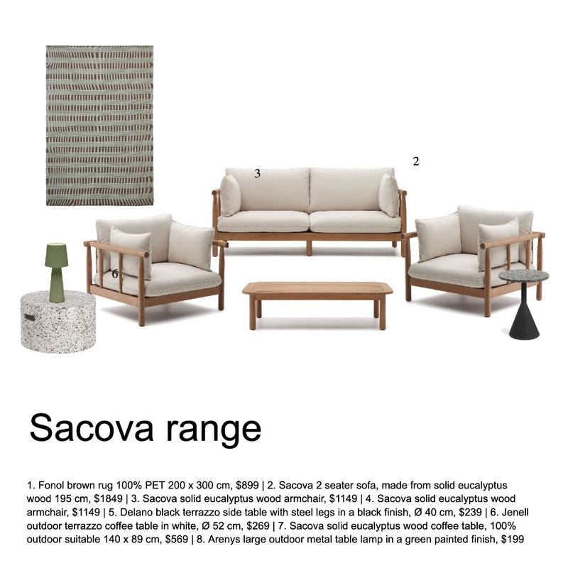 Sacova Mood Board by Clare Gardiner on Style Sourcebook