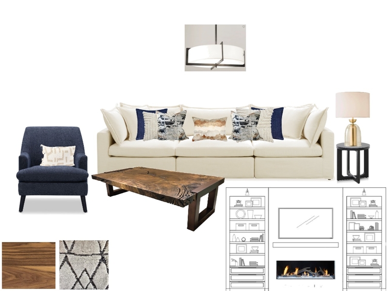 Living Room Sample Board Mood Board by Madian on Style Sourcebook