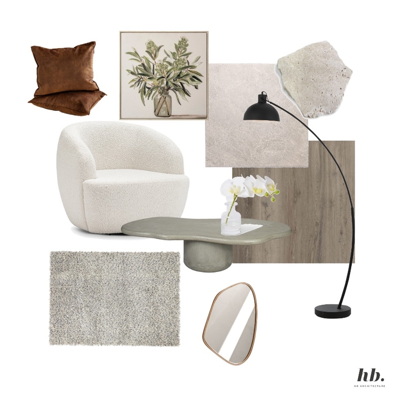 Living room idea Mood Board by HB Architecture on Style Sourcebook