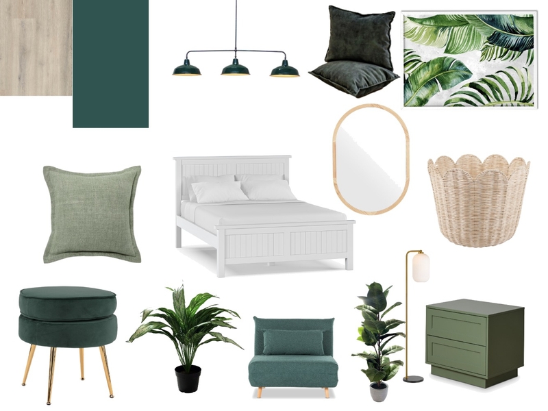 bedroom green Mood Board by tayabattin on Style Sourcebook