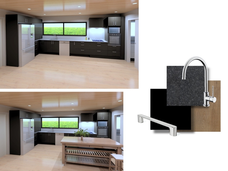 Higgins Black Mood Board by TIDesign on Style Sourcebook