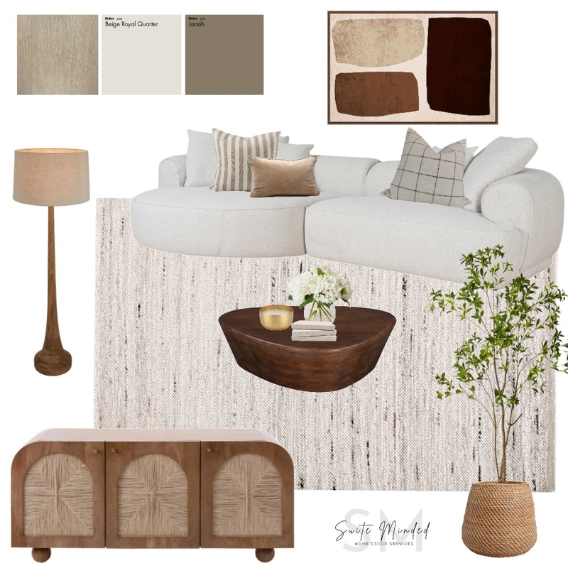 warm neutral living concept Mood Board by Suite.Minded on Style Sourcebook