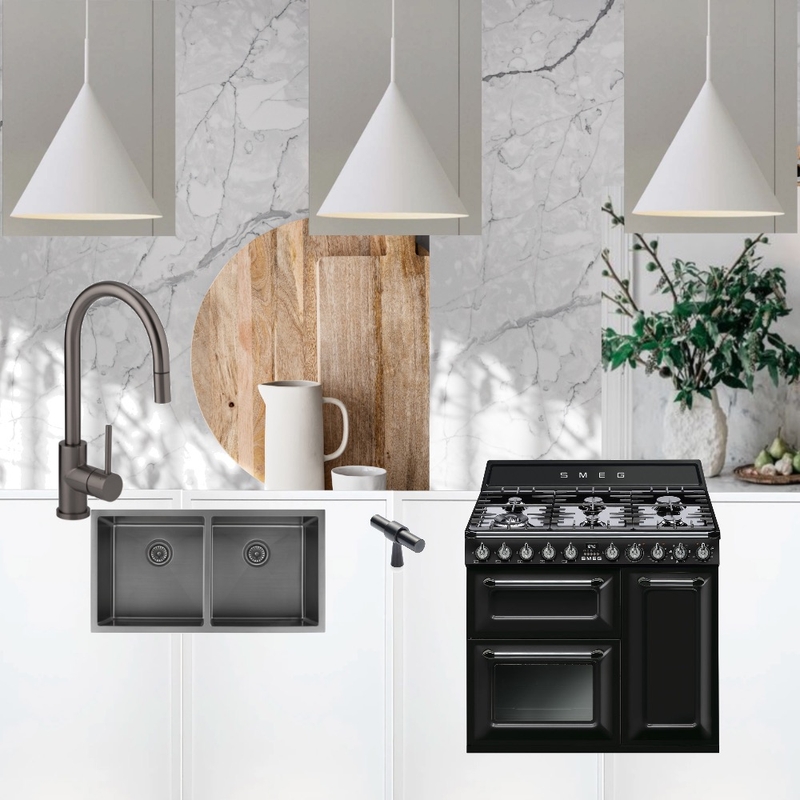 CR Kitchen Interior Design Mood Board by Georgie Kate