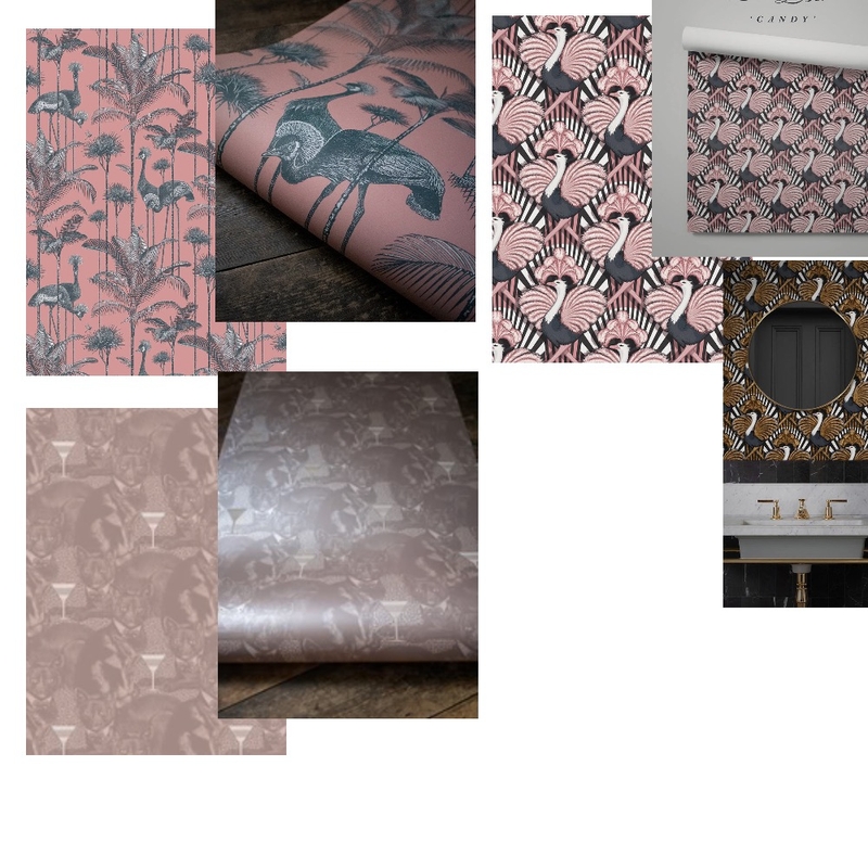 Wallpaper Mood Board by Oleander & Finch Interiors on Style Sourcebook